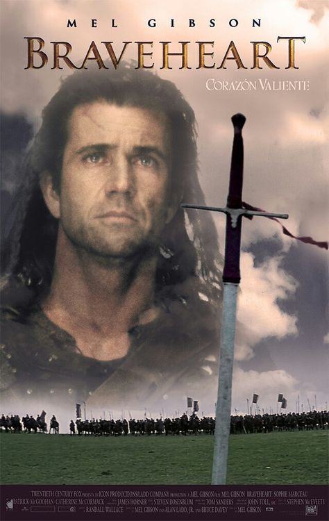 Warrior Poet, Action Movie Poster, Drive In Movie Theater, Brave Heart, William Wallace, Hollywood Film, Hooray For Hollywood, Horror Movie Art, Mel Gibson