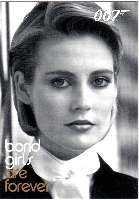 Model: Alison Doody; pinner: George Pin Alison Doody, Girls Dres, James Bond Theme, James Bond Girls, Irish Women, Bond Girl, Cinema Art, James Bond Movies, Bond Girls