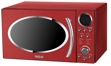 RCA RMW987-RED 0.9 cu. ft. Retro Microwave, Red ** You can find out more details at the link of the image. Retro Microwave, Red Microwave, Kitchen Devices, Black Microwave, Countertop Microwave Oven, Countertop Microwave, Microwave Ovens, Link Click, Microwave Oven