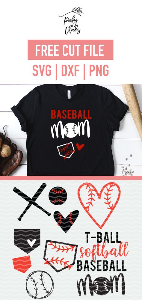 Baseball Mom Svg Free Files For Cricut, Softball Cricut Designs Free, Cricut Baseball Projects, Free Baseball Svg Files For Cricut, Baseball Svg Free Files For Cricut, Free Baseball Svg, T Ball Mom, Expressions Vinyl, T Ball