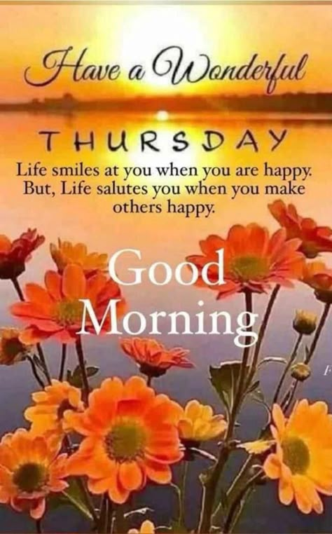 Thursday Morning Greetings, Happy Thursday Images Beautiful, Happy Thursday Pictures, Happy Thursday Morning, Good Morning Thursday Images, Good Day Images, Happy Thursday Images, Thursday Inspiration, Thursday Greetings