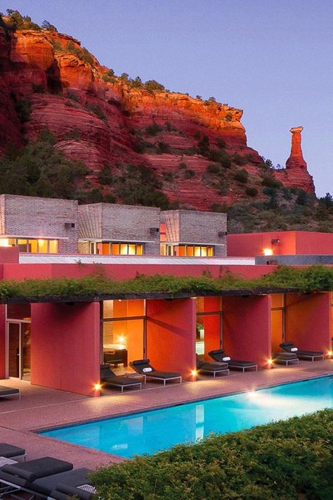 12 Destination Spas to Visit in the US to Recharge in the New Year Arizona Spa, Taliesin West, Spa Getaways, Arizona Road Trip, Scenic Road Trip, Scenic Roads, Spa Retreat, Spa Vacation, Best Spa