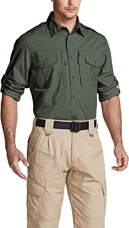 Working Clothes Men, Mens Over 50 Fashion, Photographer Outfit Men, Military Shirt, Army Outfit Men, Army Shirt, Work Shirt Outfit Men, Hiking Shirt, Military Clothes