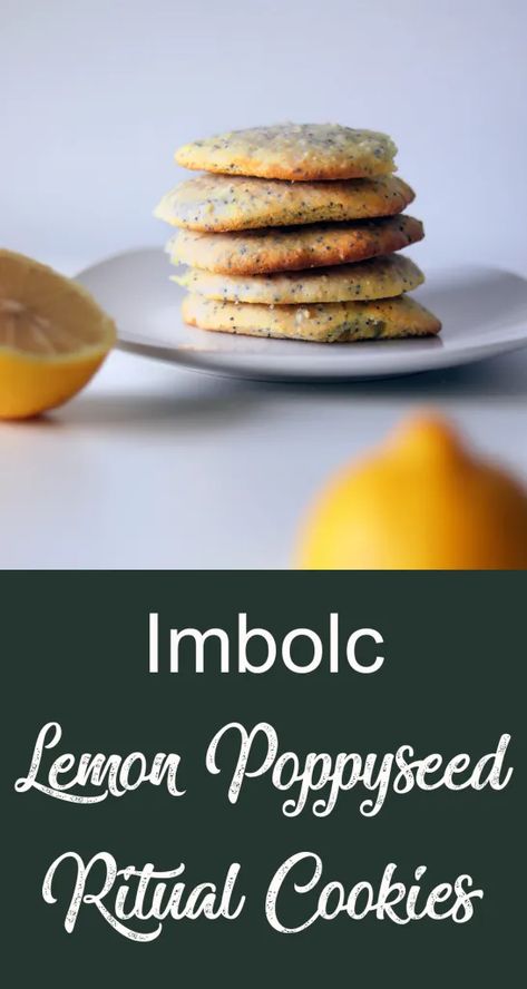 Imbolc Moon Cookies, Imbolc Cookies, Imbolc Desserts, Spell Cookies, Solstice Recipes, Imbolc Recipes, Pagan Kitchen, Pagan Recipes, Hello Witchling