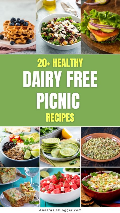 Enjoy a stress-free picnic with these 21 delicious recipes that are not only healthy but also gluten free and dairy free. Elevate your outdoor dining experience with these flavorful options. Dairy Free Picnic Food Ideas, Dairy Free Picnic Food, Coronation Chicken Salad, California Salad, Easy Picnic Food, Picnic Food Ideas, Nut Free Recipes, Sweet Watermelon, Gluten Free Egg Free