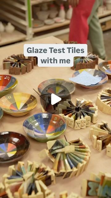 Twisted Clay on Instagram: "Dipping the test tiles is what it’s all about. The reason we made these is to test out different results. When you dip your test tiles, be sure that you dip for the same amount of time and to the same location on your tile as you would a regular pot. If you are unsure of how far down you dipped, you will not know if it ran in the kiln. If you hold for less or more time in the glaze than you normally dip for, you won’t have the same result on your pots. 

So basically be consistent with your dips and document them some place. It can be a good idea to number your tiles with underglaze and keep a notebook with notes that correspond to each number.

#pottery #ceramics #handmade #clay #art #ceramic #ceramicart #stoneware #potterylove #instapottery #wheelthrown #handm Glaze Test Tile Ideas, Pottery Test Tiles, Ceramic Test Tiles, Test Tiles Pottery, Glaze Test Tiles, Keep A Notebook, Be Consistent, Pottery Glazes, Pottery Ceramics