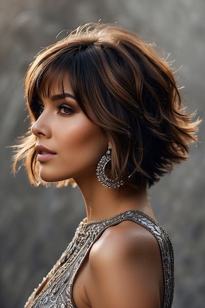 10 Gorgeous Long Shag Cut Hairstyles for a Trendy Look - Wahyu Guritno's Blog Shag Hairstyles 2022 Trends, Trendy Bob Haircuts 2024, Celebrity Shag Haircut, Shag Haircut Women’s, Women’s Shag Haircut, Hot Mom Haircut, 2024 Shag Hairstyles, Medium Hair Styles For Women, Haircuts For Medium Length Hair