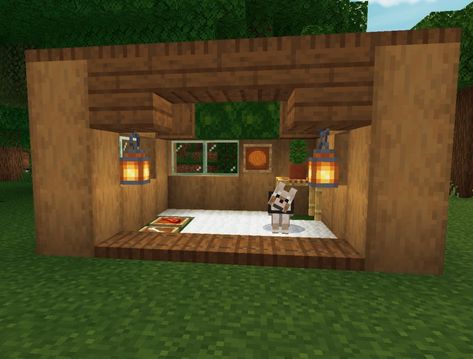 Dog House Minecraft Big, Dog Cage Minecraft, Minecraft Dog Room Ideas, Aesthetic Minecraft Dog House, Dog Home Minecraft, Minecraft Doghouses, Minecraft Kennel, Dog House Ideas Minecraft, Mc Dog House