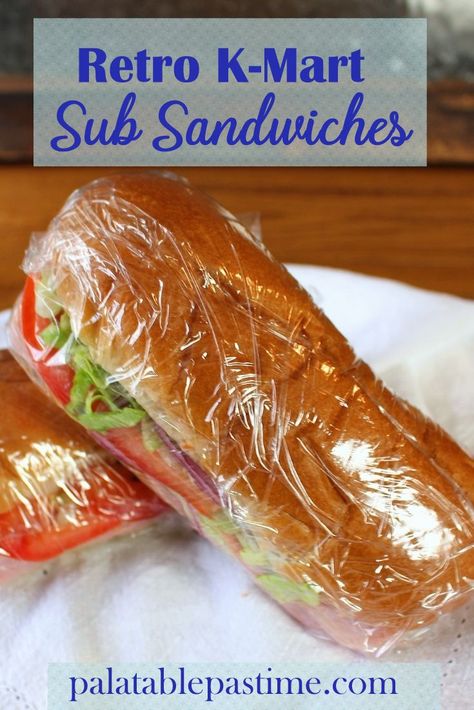 K-Mart Sub Sandwiches – Palatable Pastime Palatable Pastime Kmart Subs Easy Recipes, Kmart Submarine Sandwich, K Mart Subs, Hogie Subs Recipes, Kmart Sub Sandwich Recipe, Sides For Subs, Kmart Subs, Submarine Sandwich Recipes, Sandwiches On The Go