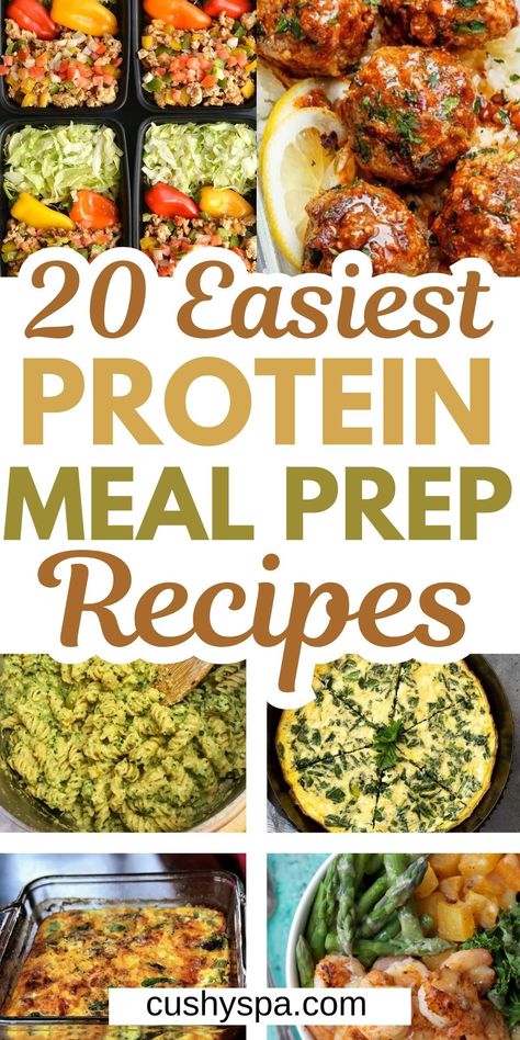 Revolutionize your healthy lunch meal prep with these satisfying recipes that make hitting your protein goals simple. Our comprehensive Protein Meal Plan shows you how to create the perfect High Protein Meal for any occasion. These Protein Meal Prep recipes ensure you'll always have nutritious, delicious options ready to go throughout your busy week. Protein Meal Prep Recipes, High Protein Meal Prep Ideas, Protein Meal Prep Ideas, Satisfying Recipes, Protein Lunch Ideas, Easy Protein Meals, High Protein Lunch Ideas, Good Protein, Protein Goals