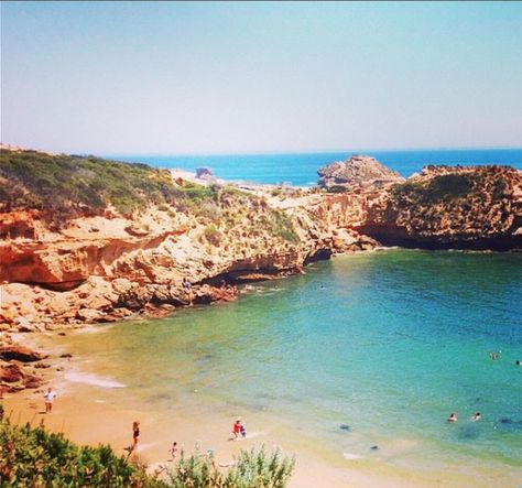 Swimming at Diamond Bay in Sorrento, Mornington Peninsula, Victoria, Australia. Photo: EbFlett Sorrento Australia, Australian Adventures, Australian Scenery, Wilderness Therapy, Australian Beaches, Beach Landscapes, Australian Beach, Outback Australia, Sorrento Italy