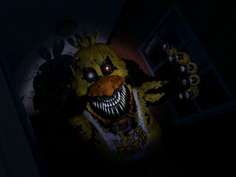 spring bonnie and fredbear - Google Search | five nights at ... Nightmare Chica, Foxy And Mangle, Fnaf Jumpscares, Freddy 3, Toy Bonnie, Fnaf 4, Scary Games, Horror Video Games, Fnaf 1