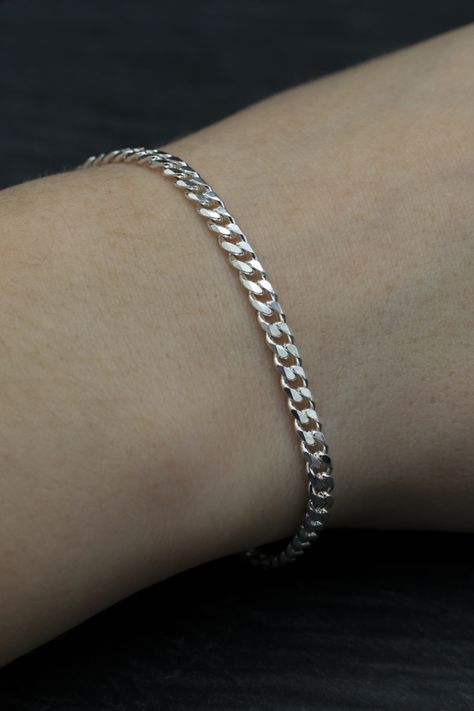 Thick Chain Bracelet, Silver Chain Bracelets, Elegant Cheap Silver Chain Bracelet, Chain Bracelet Silver, Silver Chain Bracelet Women, Casual Silver Chain Bracelet, Classic Silver Chain Metal Bracelet, Timeless Silver Chain Bracelet, Silver Bracelet For Women