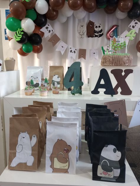 We Bare Bear Birthday Theme, We Bear Bears Birthday Theme, We Bare Bears Birthday Theme, We Bare Bears Party, We Bare Bears Birthday, New Years Eve Party Ideas Decorations, Space Theme Party, We Bare Bears Wallpapers, Bear Birthday Party