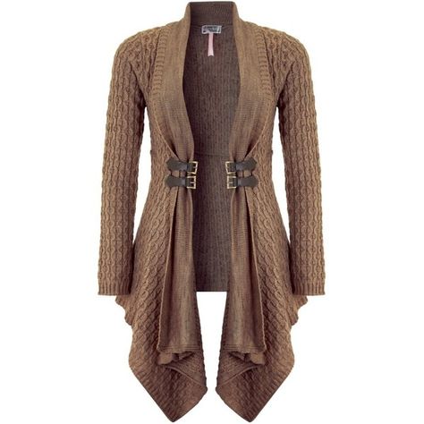 Lipsy Waterfall Textured Cardigan (£18) found on Polyvore featuring tops, cardigans, jackets, outerwear, sweaters, mocha, waterfall cardigan, brown tops, lipsy and textured cardigan Sweaters Brown, Slouchy Cardigan, Cardigan Brown, Waterfall Cardigan, Textured Cardigan, Drape Cardigan, Cardigan Top, Collar Top, Autumn Winter Fashion