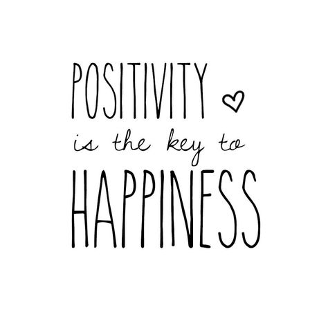 Positivity is the key to happiness ♡ Positive Posters, Positive Quotes For Life Happiness, Feeling Happy Quotes, Have A Beautiful Sunday, Boho Quotes, Quotes Inspirational Deep, Fb Quote, The Key To Happiness, Beautiful Sunday