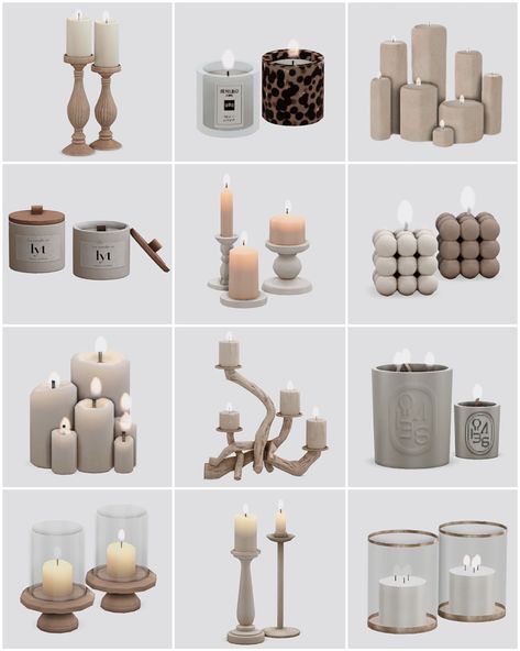 Sims 4 Aesthetic Candle CC Finds Sims4 Candle Cc, Furnitures Sims 4 Cc, Sims 4 Accent Table, Sims 4 Pampas Grass Cc, Ashwarrplays Sims 4, Sims 4 Autumn Decor, Sims Cc Furniture Aesthetic, Sims 4 Cc Furniture Clutter Kitchen, Candle Cc Sims 4