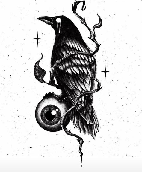 Crow Tattoo Design Ravens, Nordic Raven Tattoo, Crow Stencil, Chest Tattoo Simple, Black Crow Tattoos, Crow Tattoo Design, Left Arm Tattoos, Tatuagem Masculina Pequena, Tattoo Maker