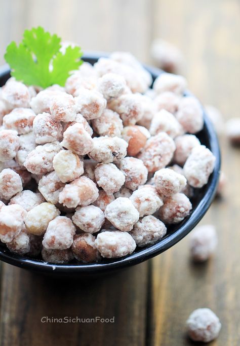 Sugared Peanuts Recipe, Raw Peanuts Recipes, Sugar Peanuts Recipe, Coated Peanuts Recipe, Coated Peanut, Coated Peanuts, Sichuan Food, Raw Peanuts, Peanut Recipes