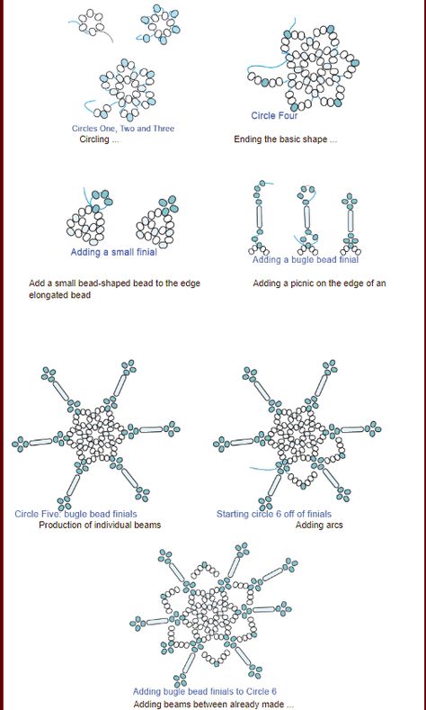 Bead Embroidery Snowflake, Beaded Snowflake Pattern, Free Beaded Snowflake Patterns, Snowflake Beading Pattern, Snowflake Bead Ornament, Seed Bead Snowflake Patterns, Diy Beaded Snowflakes, Beaded Ornament Covers Patterns Free, Beaded Snowflakes Ornament Free Pattern