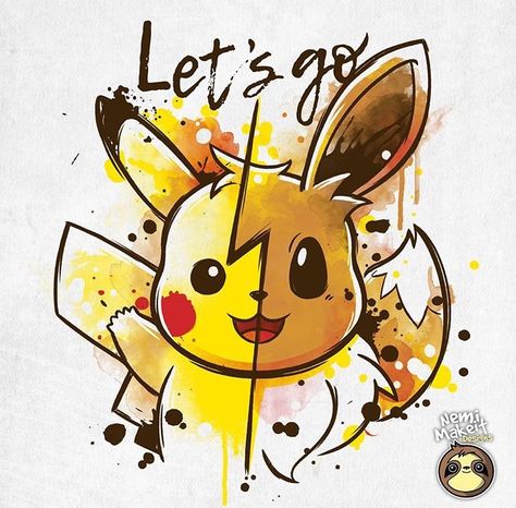 Pikachu Tattoo, Pikachu Drawing, Pikachu Art, Pokemon Poster, Pikachu Wallpaper, Pokemon Tattoo, Pokemon Eeveelutions, Cute Pikachu, Pokemon Eevee