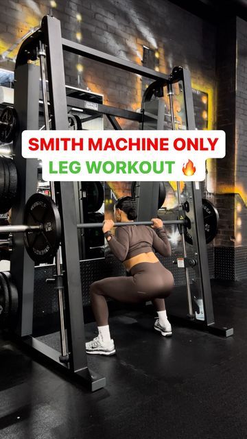 Siobhan Wilson - Online Coach on Instagram: "SMITH MACHINE ONLY LEG WORKOUT ⬇️ ❤️‍🔥 SUMO SQUATS - 4x10 REPS ❤️‍🔥REVERSE LUNGES - 4x8 REPS EACH LEG ❤️‍🔥 RDL’S - 4x10 REPS ❤️‍🔥 BULGARIAN SPLIT SQUATS - 4x8 REPS EACH LEG Wearing @womensbest code “wilsoncoachinguk” for discount 🫶🏽 P.S - If you want a personalised training plan AND nutrition plan specifically tailored to YOU and YOUR goals so you don’t have to think about a thing.. come and join the Wilson Coaching online program. Whether you w Leg Workout Smith Machine, Smith Machine Leg Workout, Smith Machine Lower Body Workout, Smith Machine Shoulder Workout, Smith Machine Leg Press, Sumo Squats Smith Machine, How To Squat On Smith Machine, Squats On Smith Machine, Split Squat Smith Machine