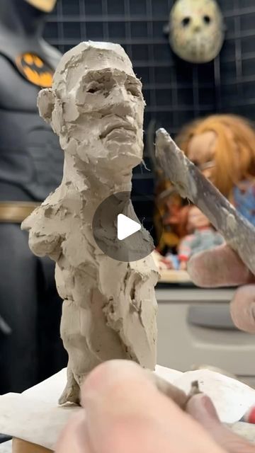 Toby Wayne Larson on Instagram: "My first opportunity to put my hands on the Arleo sculpture clay from @clayartcentertacoma! So far it’s pretty great stuff! What’s so interesting is if you look closely, you can see actual fibers that have been added to the clay body-I’m gonna let it firm up a bit and see how it handles! Follow @tobywayneart for more! Thank you! #tobywayneart #art #artofinstagram #figurativeart #clay #potteryofinstagram #sculpt #reeloftheday #sculptures #ceramics #clayart #claysculpture #human #handmade #sculpt_artwork #contemporyart #ceramicart #reelitfeelit #figurative #timelapse #sculpture #sculptureart #sculptureartist #ceramic #reel #reels #tutorials #tutorial #reelsinstagram" Armature For Clay Sculpture, Sea Sculpture, Sculpture Park, Sculpture Painting, Contemporary Sculpture, Figurative Sculpture, Modern Sculpture, Sculpture Clay, Clay Sculpture