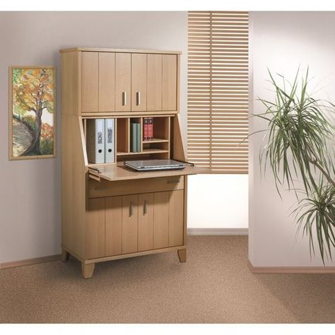 secretary-desks-bedroom-study-table-with-bookshelf-design Contemporary Study Table, Study Table Designs, Guest Bedroom Design, Study Room Design, Modular Kitchen Designs, Bookshelf Design, Secretary Desk, Furniture Feet, Secretary Desks