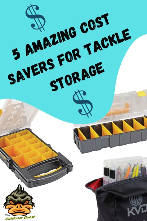 Solve the headaches, save your cash, and modify your options to fit your needs as well as your personality with these tackle storage options. Fishing Tackle Organization, Fishing Gear Organization, Fishing Gear Storage, Fishing Tackle Storage, Tackle Box, Plastic Organizer, Fishing Adventure, Storage Hacks, Fishing Gear