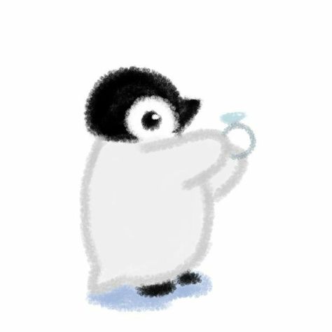 Penguin Couple Pfp, Matching Pfp Penguin, Penguin Couple Drawing, Cute Couple Pics For Dp, Couple Dp Cute, Pinguin Cute, Couple Pp Icon, Couple Dp Cartoon, Pp Couple Cute