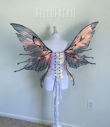 Products – HelloFaerie Iridescent Fairy Wings, Fae Realm, Iridescent Fairy, Diy Fairy Wings, Fairy Costume Diy, Fairy Photography, Butterfly Fairy Wings, Diy Wings, Fairy Cosplay