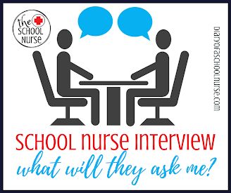 School Nurse Resources, Elementary Nurse Office, Nurse Interview Questions, Nurse Job Interview, Interview Tips For Nurses, School Nurse Elementary, Nurse Interview, Medical Assisting, School Nurse Office