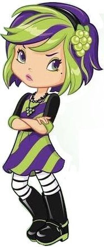 Sour Grapes (Young Girl) | Strawberry Shortcake Wiki | Fandom Sour Grapes Strawberry Shortcake, Berry Bitty Adventures, Mock Strawberry, Raspberry Torte, Lavender Hair Colors, Strawberry Shortcake Characters, Sour Grapes, Evil Villains, Tv Tropes