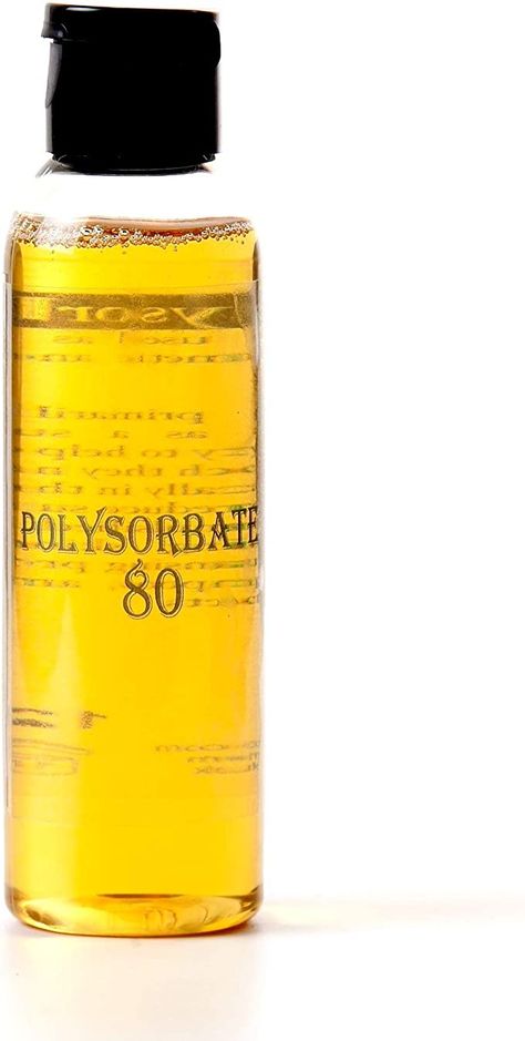 Amazon.com: Mystic Moments Polysorbate 80 (Solubilser) - 125g : Beauty & Personal Care Sore Muscle, Bath Salts Recipe, Polysorbate 80, Homemade Bath Products, Bath Oils, Epsom Salt, Oil Plant, Muscle Pain, Carrier Oils