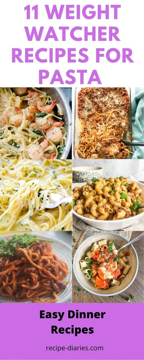 Low Point Pasta Ww Recipes, Weight Watcher Noodle Recipes, Ww Chicken Pasta Recipes, Ww Pasta Salad Weight Watcher Recipes, One Pot Weight Watcher Meals, 21 Day Fix Pasta Recipes, Low Calorie Pasta Meal Prep, Vegetarian Ww Recipes, Low Calorie Pasta Dishes