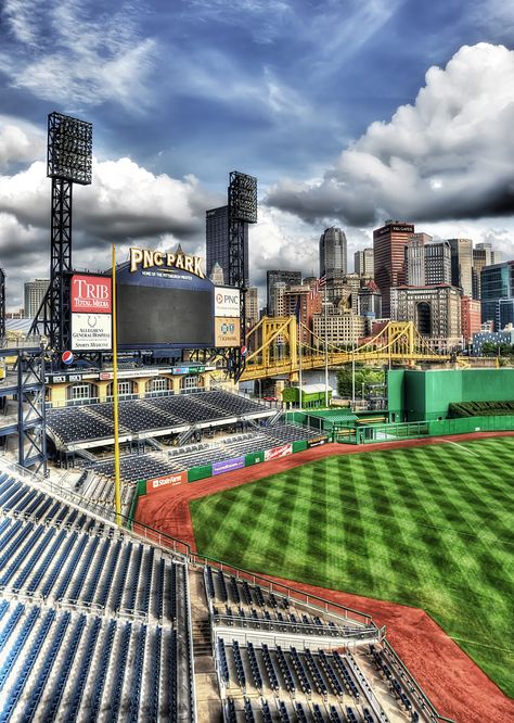 PNC Park Mlb Stadiums, Pnc Park, Pittsburgh Pirates, Baseball Field, Pittsburgh, Pennsylvania, Mlb, Baseball