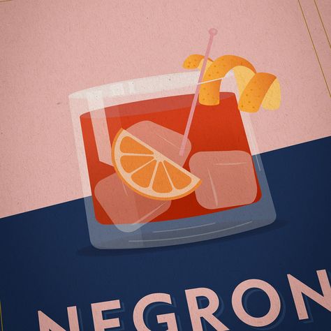 Vintage Pink Negroni Wall Art Printable Cocktail Poster - Etsy UK Negroni Drawing, Pink Negroni, Drink Prints, Cocktail Prints, Negroni Cocktail, Cocktail Wall Art, Cocktail Wall, Bar Wall Art, Pink Printable