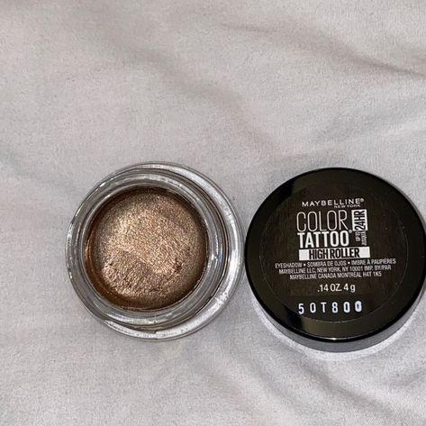 Photos & Videos for Maybelline Color Tattoo Eye Shadow High Roller - 0.14oz | Influenster Tattoo Eye, So Disappointed, Maybelline Color Tattoo, High Roller, Makeup Artistry, Artistry Makeup, Color Tattoo, Eye Shadow, Maybelline