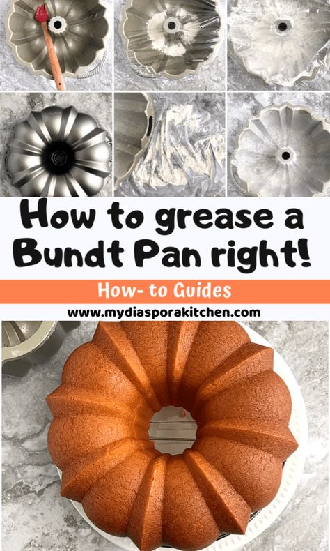 How to Grease a Bundt Pan