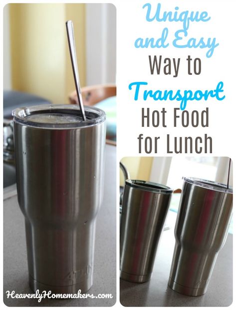 Easy way to transport hot food for lunch Food For Lunch, Chicken Pot Pie Recipe, Healthy Children, Pot Pie Recipe, Buying In Bulk, Easy Chicken Pot Pie, Sleep Over, Pot Pies Recipes, Chicken Pot Pie Recipes