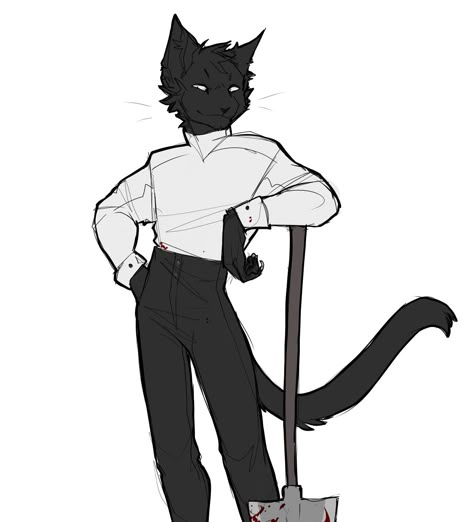 Awkwardos on Twitter: "Androgynous catman… " Cat People Art, Anthro Cat, Male Cat, Cat Character, Art Poses, Creature Design, Creature Art, Art Reference Poses, Fantasy Character Design