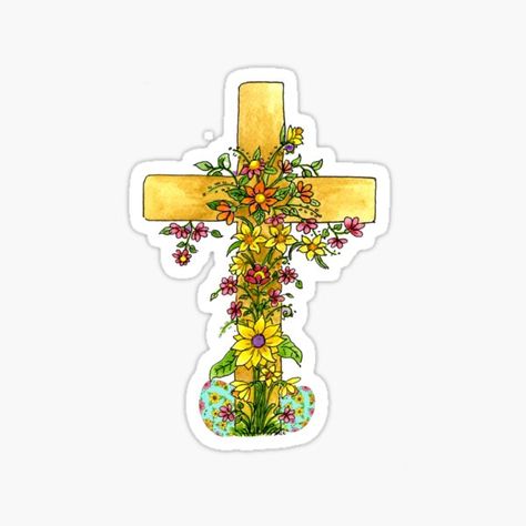 MaryAnneHarding Shop | Redbubble Cross With Flowers, Ink And Watercolour, Pekingese Dogs, Sleeping Kitten, Exotic Cats, Christian Cards, Easter Cross, Horse Drawing, Ginger Cats