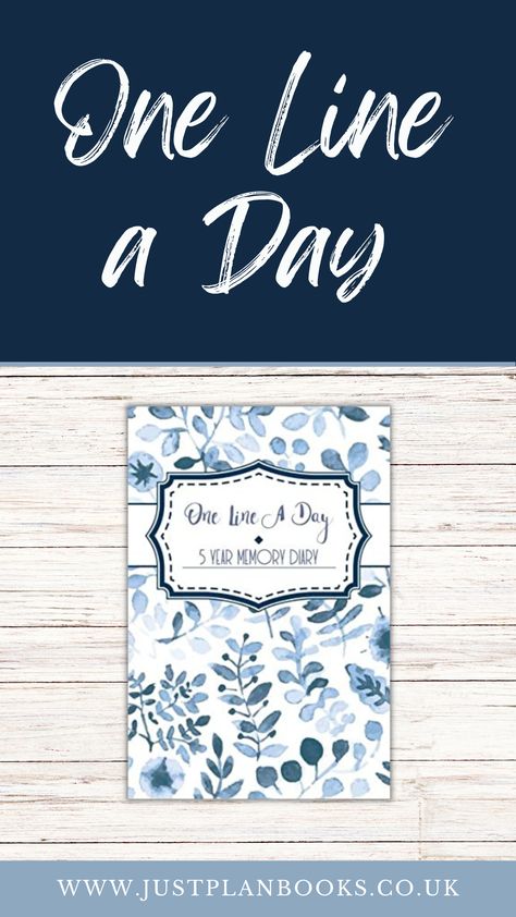 If you’re looking for a way to develop the habit of writing daily, a one line a day journal may be perfect for you! Record up to 5 years of memories in just minutes each day. One Line A Day Journal, Line A Day Journal, Different Writing Styles, One Line A Day, Day Journal, Mental Clutter, Write Every Day, Declutter Your Mind, Plan Book