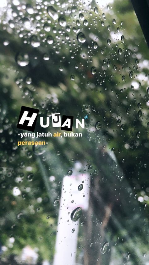 Hujan Rain Quotes, Romantic Rain, Hujan Air, Instagram Questions, Air Mata, Apa Aja, Night Quotes, Jokes Quotes, Good Night Quotes