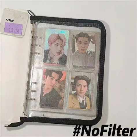 A5 A6 Zipper Binder Journal Notebooks Transparent Photo Postcards Collet Book Organizer Loose leaf Diary School Stationery|Notebooks| - AliExpress Binder Cover Kpop, Binder Journal, Book Organizer, Zipper Binder, Collect Book, Book School, Binder Journals, Education Office, Binder Cover