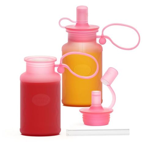 Morlike Reusable Baby Food Pouches, 4oz Silicone Squeeze Storage Bags with Straw for Toddlers Kids, Washable & Freezable (Pink - 2 Pack) Baby Food Pouches, Baby Cubs, Baby Food Pouch Recipes, Food Pouch, Reusable Pouches, First Time Moms, Storage Bags, Baby Food, Baby Items