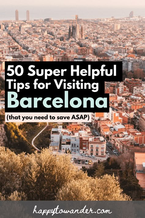 Travel To Spain Tips, Barcelona Must Do, Barcelona Travel Tips, Spain Travel Tips, Barcelona Places To Visit, Barcelona Things To Do, Barcelona Visit, Travel To Barcelona, Barcelona Trip