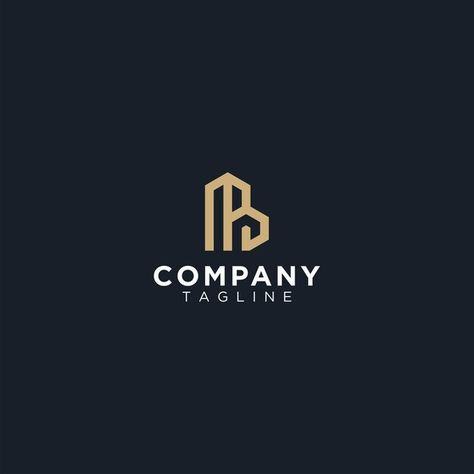 H Construction Logo, B Construction Logo, Building Logo Construction, Rb Monogram, Apartment Logo, Build Logo, Building Logo Design, B Logo Design, Mining Logo