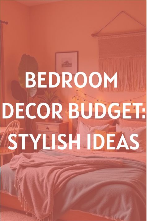 Bedroom Decor Budget: Stylish Ideas Bedroom Decor Budget, Adult Women Bedroom Ideas Decor, Adult Bedroom Ideas, Temporary Wall Decor, Scandinavian Decor Living Room, Stylish Kitchen Decor, Bedroom Ideas On A Budget, Bedroom Decor On A Budget, Bedroom Decor For Women