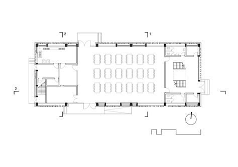 CHEGS Campus Canteen / KNOWSPACE Architecture Design Presentation, Student Dorm, Building Facade, Activity Centers, Office Building, Built In Storage, Presentation Design, Second Floor, Floor Plan